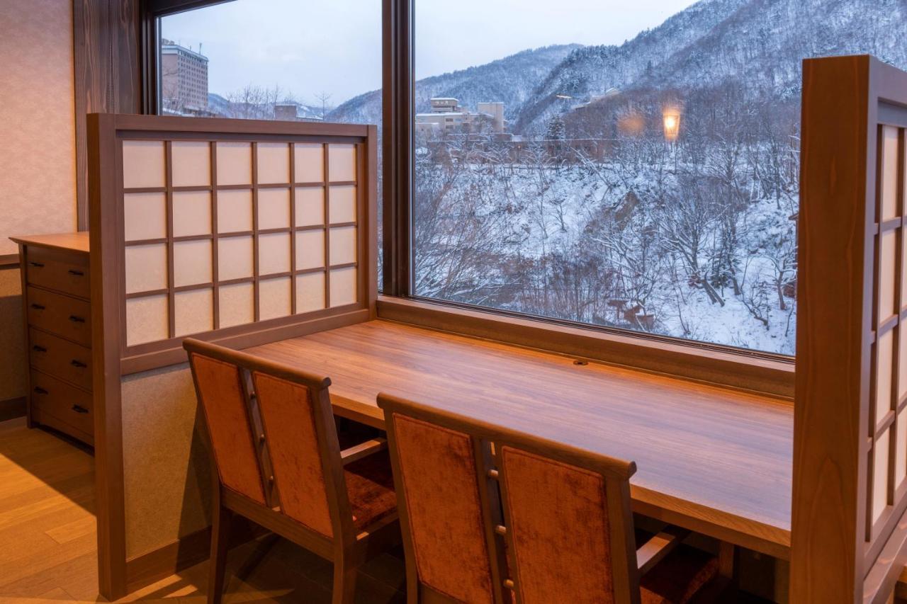 Jozankei Onsen Yurakusoan 호텔 삿포로 시 외부 사진