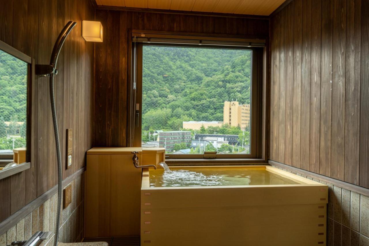 Jozankei Onsen Yurakusoan 호텔 삿포로 시 외부 사진