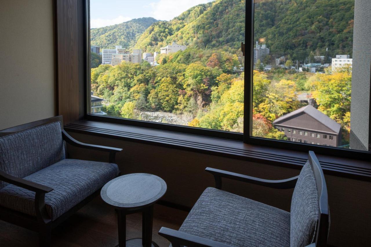 Jozankei Onsen Yurakusoan 호텔 삿포로 시 외부 사진