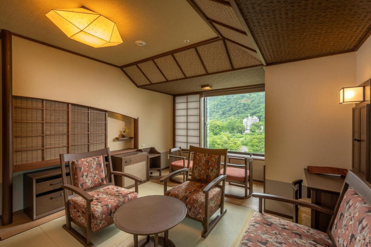 Jozankei Onsen Yurakusoan 호텔 삿포로 시 외부 사진