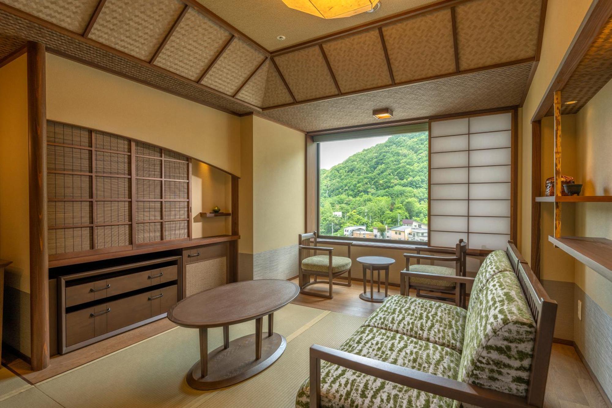 Jozankei Onsen Yurakusoan 호텔 삿포로 시 외부 사진
